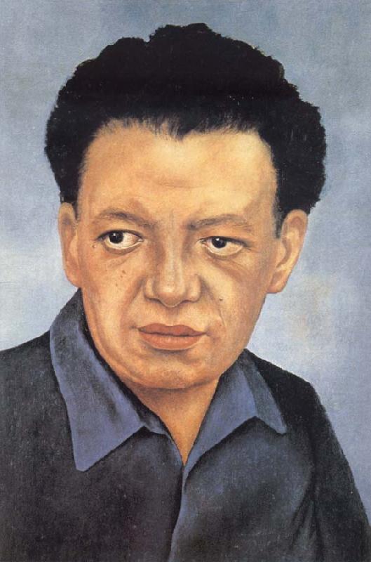 Frida Kahlo Portrait of Diego Rivera oil painting image